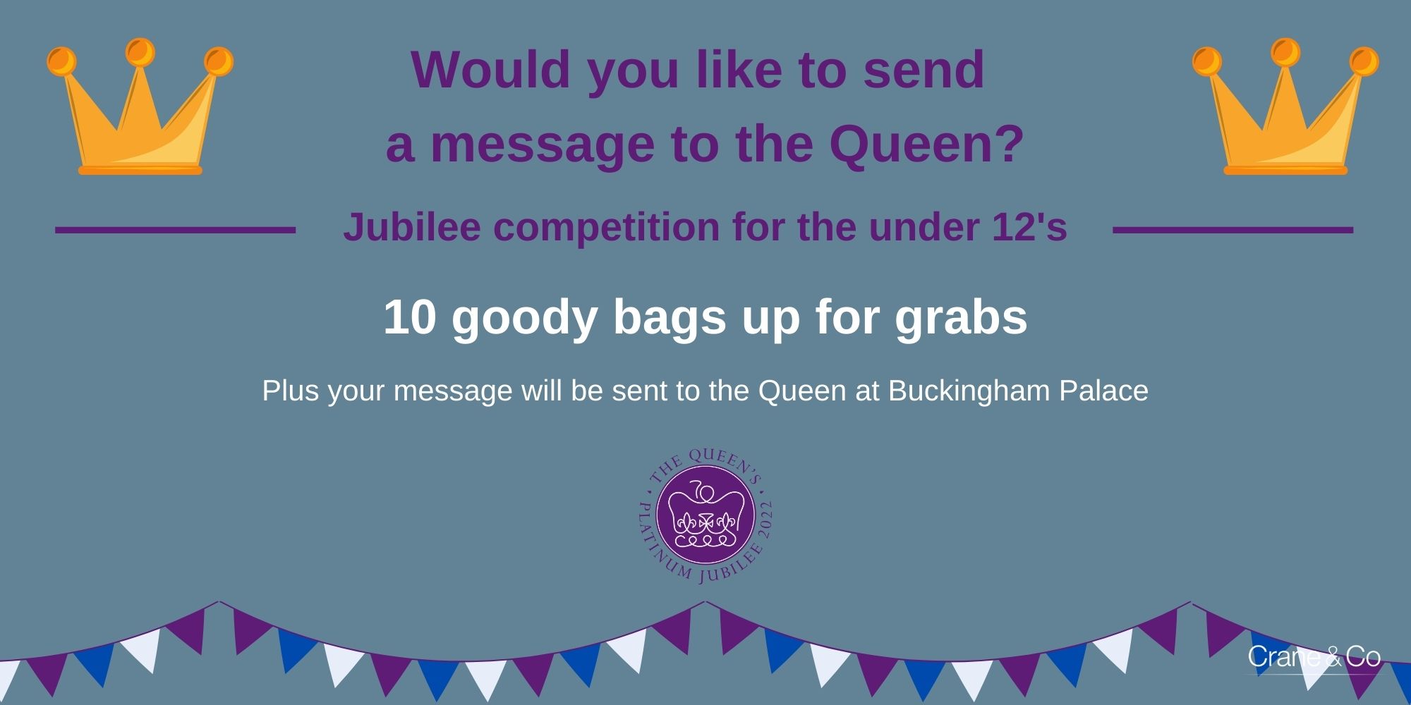 Platinum Jubilee competition to win one of ten goody bags